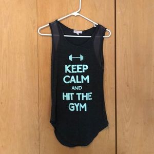 Work out tank
